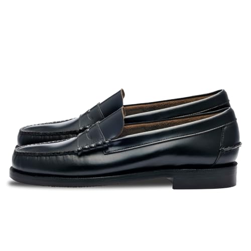 Sebago Men's Classic Dan Loafer Shoes, Black - 9.5 Regular - Image 1