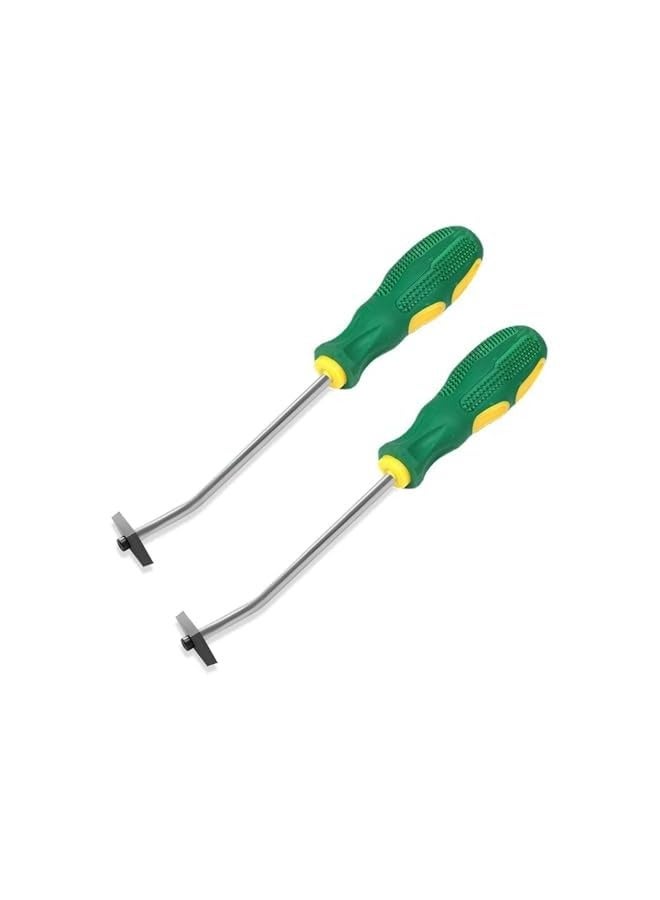 PROMASS 2PCS Grout Removal Tool, Detachable Tungsten Steel Blades, Caulking Removal Tool, Grout Cleaner, Remove Grout or Cleaning for Tile Joints and Seams or Corner - Image 1