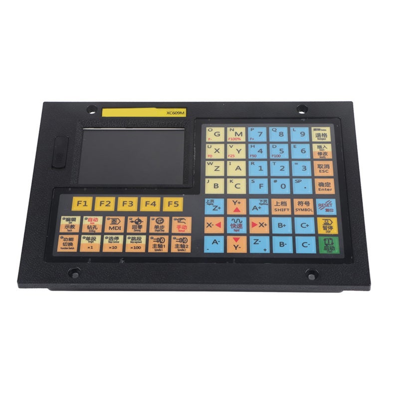 لوحة تحكم CNC: معالج مايكروبيت 32 بت، دقة استيفاء 0.001 مم - شاشة LCD ملونة مقاس 3.5 بوصة، نظام متعدد المحاور متوافق مع رمز G لتطوير الصناعة، وآلات الطحن والتحنيط بالتحكم الرقمي (CNC) - Image 1
