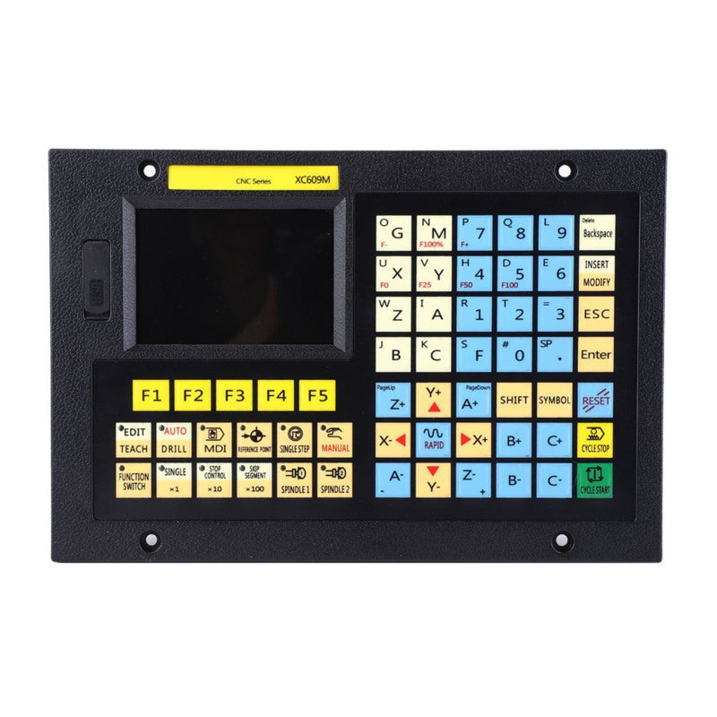 لوحة تحكم CNC: معالج مايكروبيت 32 بت، دقة استيفاء 0.001 مم - شاشة LCD ملونة مقاس 3.5 بوصة، نظام متعدد المحاور متوافق مع رمز G لتطوير الصناعة، وآلات الطحن والتحنيط بالتحكم الرقمي (CNC) - Image 2