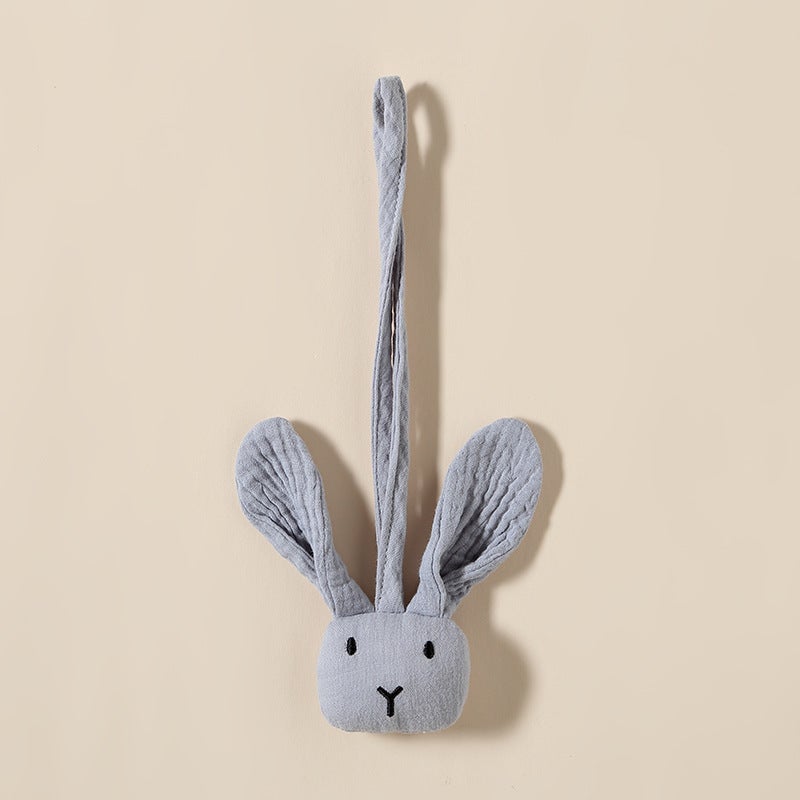 Newborn Doll Baby Toy 0-1 Year Old Educational Bite Baby Early Education Hanging Pure Cotton Muppet Cart Hanging - Image 1