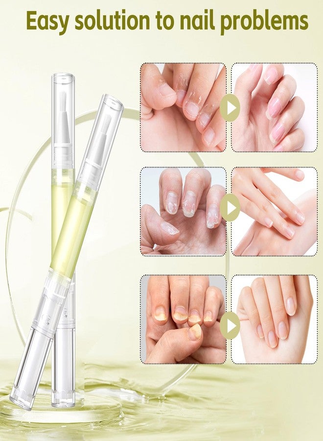 Grenben Nailz Nail 𝐆𝐫𝐨𝐰𝐭𝐡 Pen,Radiant Nail Growth GIL,Radiant Nail Growth Oil Pen,Cuticle Oil for Nails,Nail Strengthener, for Moisturize Strengthen Nail Care,Finger Edge Manicure Nourishing Pen(4PCS) - Image 3