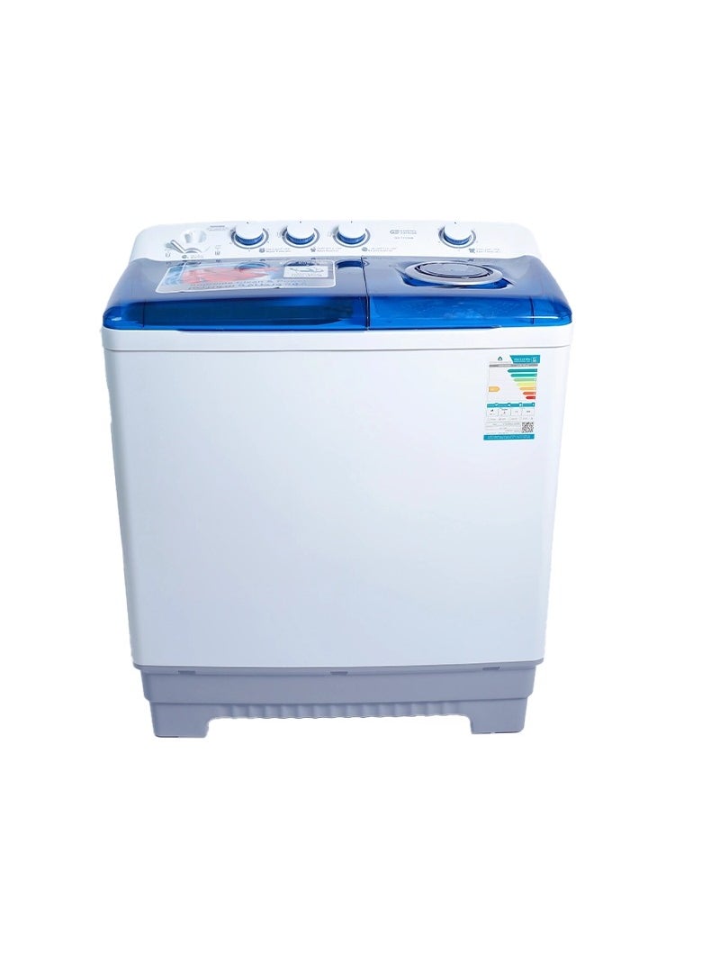 GENERAL SUPREME General Supreme Washing Machine Semi Automatic Twin Tub 18 KG White/Blue  - Image 1