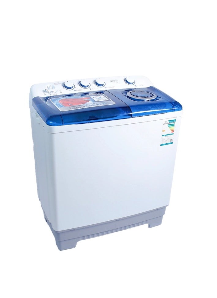 GENERAL SUPREME General Supreme Washing Machine Semi Automatic Twin Tub 18 KG White/Blue  - Image 2