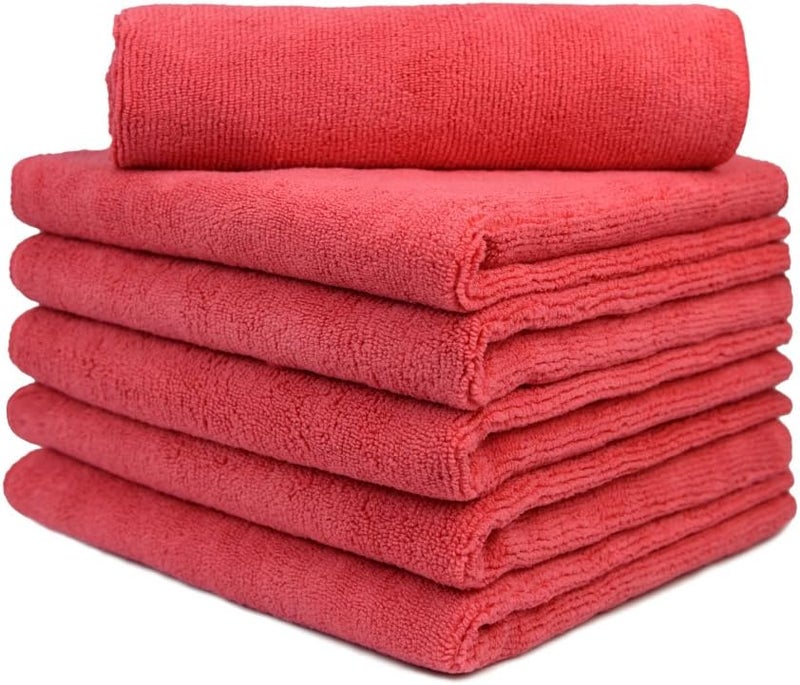 CARCAREZ Ultra Absorbent Microfiber Cleaning Cloths - 5 Pack - Image 1