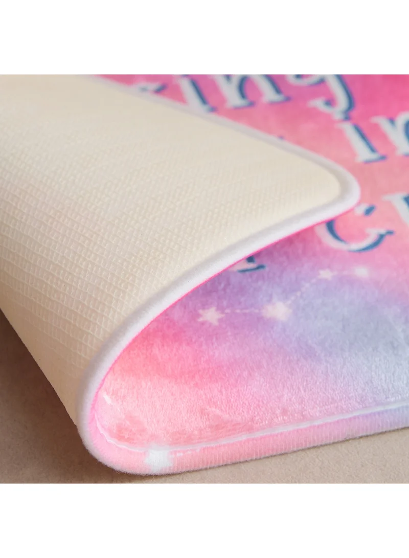 Home Box Meadows Gwen Chasing Dreams Memory Foam Bath Mat with PVC 60 x 40 cm
