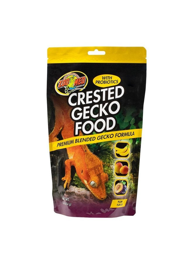 زوو ميد طعام Zoo Med Crested Gecko - لون البرقوق - 1 رطل