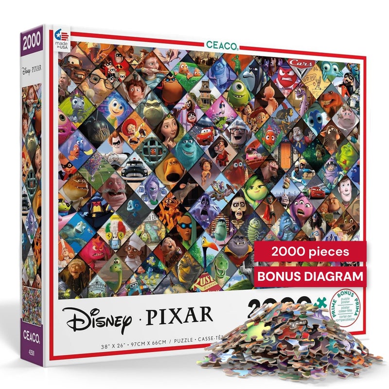 Ceaco DisneyPixar Clips 2000 Piece Jigsaw Puzzle 5 - Image 2