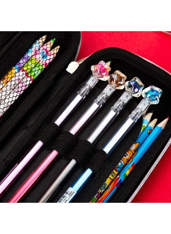 عام سيارة النمذجة مقلمة أطفال المدارس الابتدائية 3 د مقلمة سيارة رياضية مقلمة ثلاثية الأبعاد سعة كبيرة صندوق أدوات مكتب الإبداعية - Image 4