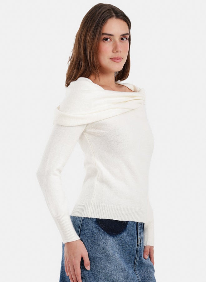 Carina Classic Cowl Neck Pullover - Image 3