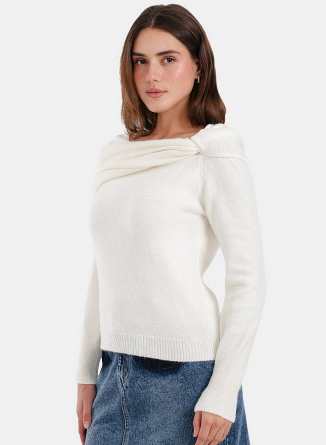 Carina Classic Cowl Neck Pullover - Image 2