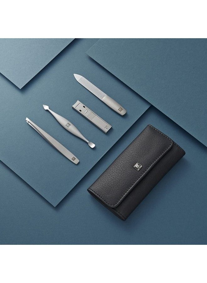 Zwilling Twinox 5Pc Travel Set With Snap Fastener Case  Black  - Image 5