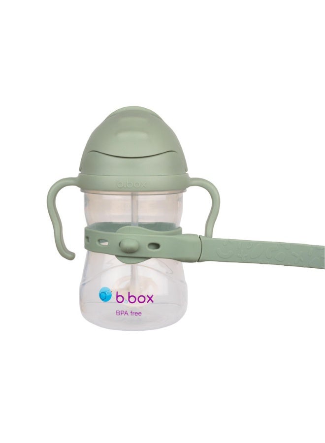 b.box كونكت-أ-كوب، حزام ربط عالمي للزجاجات والأكواب والألعاب، يمنع السقوط وفقدان العناصر، قابل للتعديل، تصميم سهل التثبيت، مناسب للأطفال والرضع - Image 3