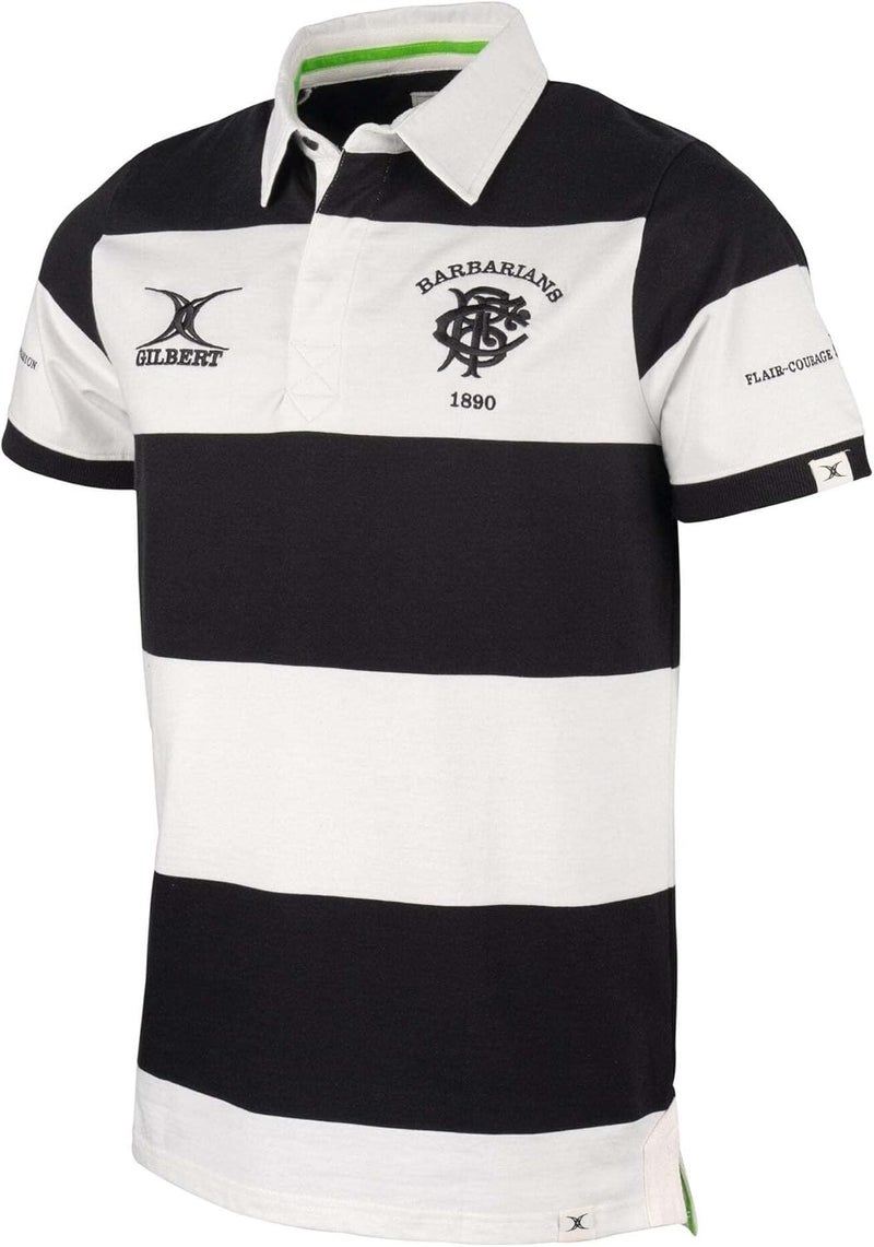 Gilbert Barbarian Heritage Short Sleeve Rugby Jersey - Image 1