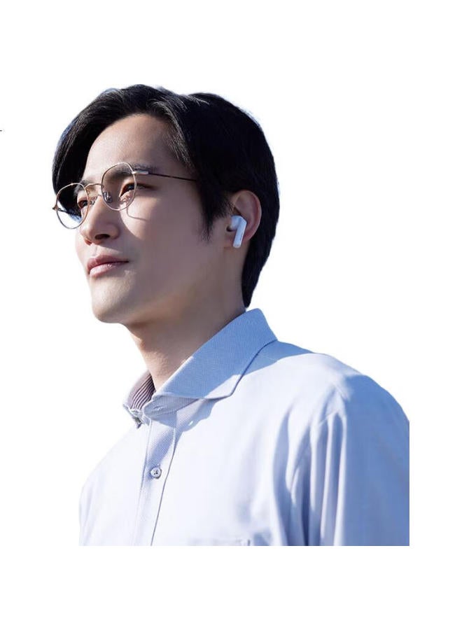 DENON (Denon) Ah-C840Ncw True Wireless Bluetooth Earbuds With Noise Cancellation, In-Ear Design, Sport, Bluetooth 5.3 Long Battery Life, High-Quality Sound For Calls, White - Image 2