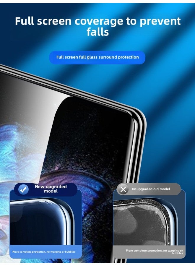 For Vivoxfold2/3 Mobile Phone Film Vivoxflod Anti-peep Film Vivo Protective Film Xfold Outer Screen Steel-Colour:Combination Set*ultra-clear 【1 Piece Of Outer Screen Tempered Film + 1 Piece Of Inner Screen Hydrogel Film + 1 Piece Of Outer Screen Hydrogel Film + 1 Piece Of Back Film + 1 Piece Of Hinge Film】 Free Lens Film-Size:vivo X Fold＋ - Image 1