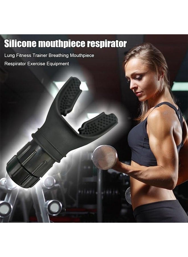 Aikanbo Lung Breathing Training Device,Sports Breathing Trainer Silicone Hypoxia Training Device Endurance Training Portable Breathing Apparatus Fitness Trainer For Runners, Athletes, Sports Lovers - Image 2