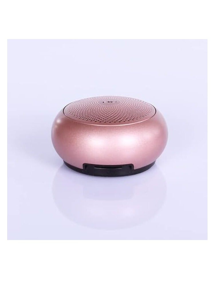 EWA مكبر صوت بلوتوث EWA A110 MINI محمول معدني لاسلكي مشغل موسيقى بطاقة صوت قوية (ذهبي وردي) - Image 1