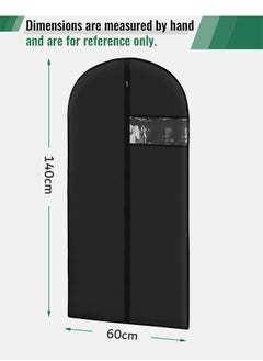Reelyo Garment Bags 5 Packs Garment Bags for Hanging Clothes Env-friendly Breathable Suit Bag Clothes Cover for Storage Suits Shirts T-shirts and Jackets Suitable for Adults and Children  - Image 2