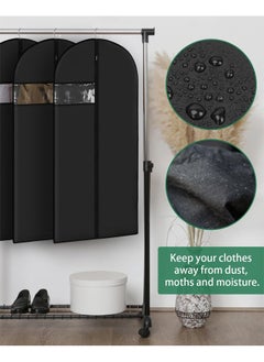 Reelyo Garment Bags 5 Packs Garment Bags for Hanging Clothes Env-friendly Breathable Suit Bag Clothes Cover for Storage Suits Shirts T-shirts and Jackets Suitable for Adults and Children  - Image 5