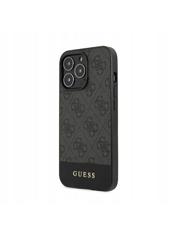 GUESS Stylish French Design Shockproof Leather Phone Case with Original GUESS Logo for iPhone 14 Pro Max - Image 2