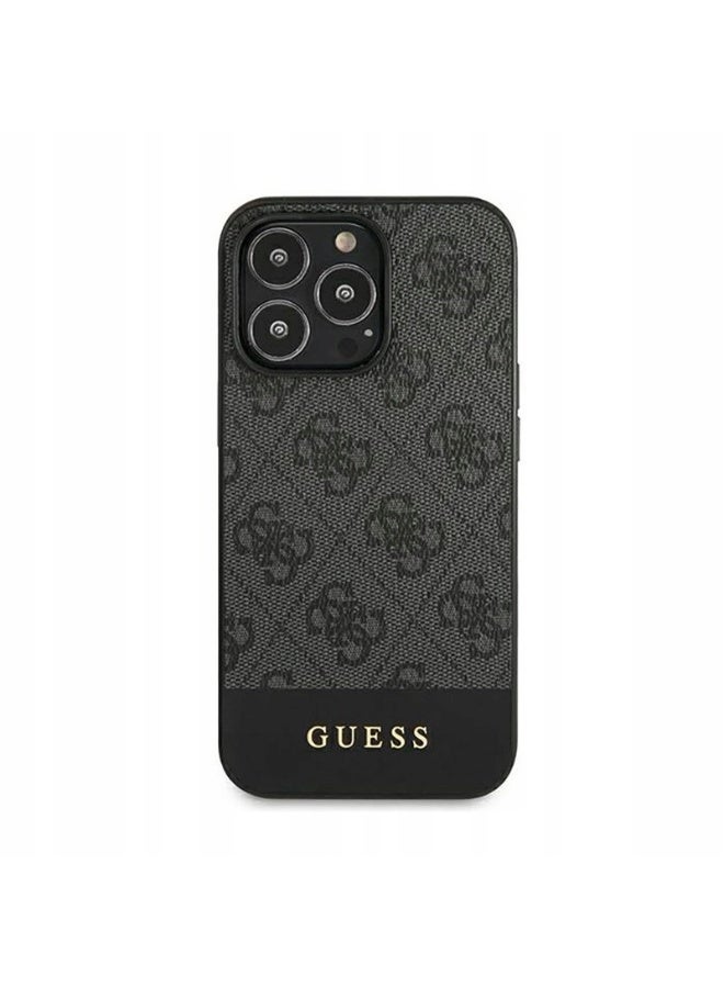 GUESS Stylish French Design Shockproof Leather Phone Case with Original GUESS Logo for iPhone 14 Pro Max - Image 4