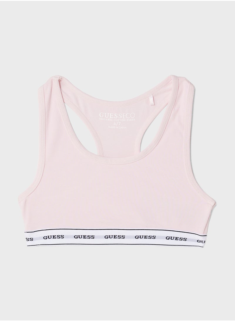 GUESS Kids Cutout Top & Brief Set  - Image 2