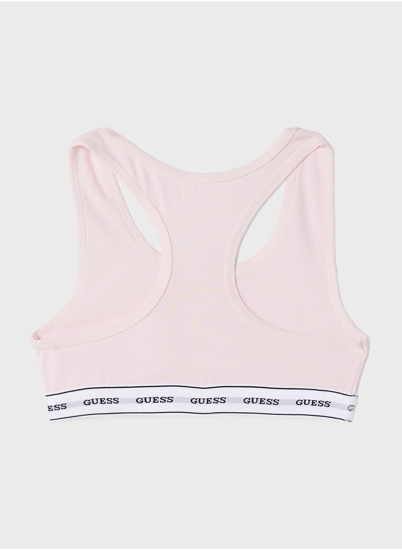 GUESS Kids Cutout Top & Brief Set  - Image 3
