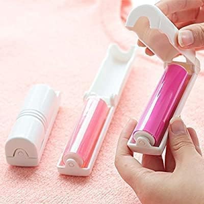 CELLEBII سيلبي Portable مزيل الوبر رولر مزيل شعر الحيوانات الأليفة مزيل الوبر من الملابس مزيل شعر الحيوانات الأليفة آلة إزالة الشعر السريعة مزيل الغبار شعر الحيوانات الأليفة من القماش مثالي للأثاث القماشي الأريكة السجاد متعدد الألوان - Image 3