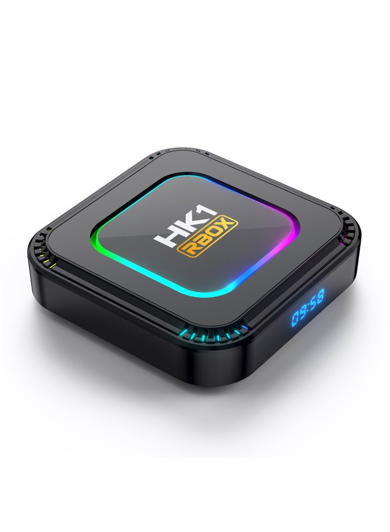 Smart Android 13.0 TV Box 13.0 Support 2.4G/5.8G Wifi6 1000M Ethernet LAN Bluetooth 5.0 3D/8K Set Top TV Box with Mini Backlit Keyboard - Image 2