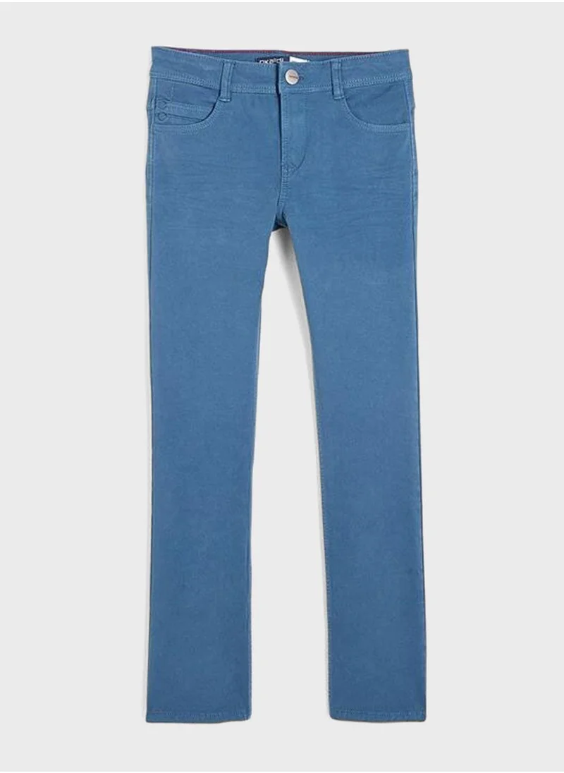 Okaidi Obaibi Youth Mid Wash Denim Jeans