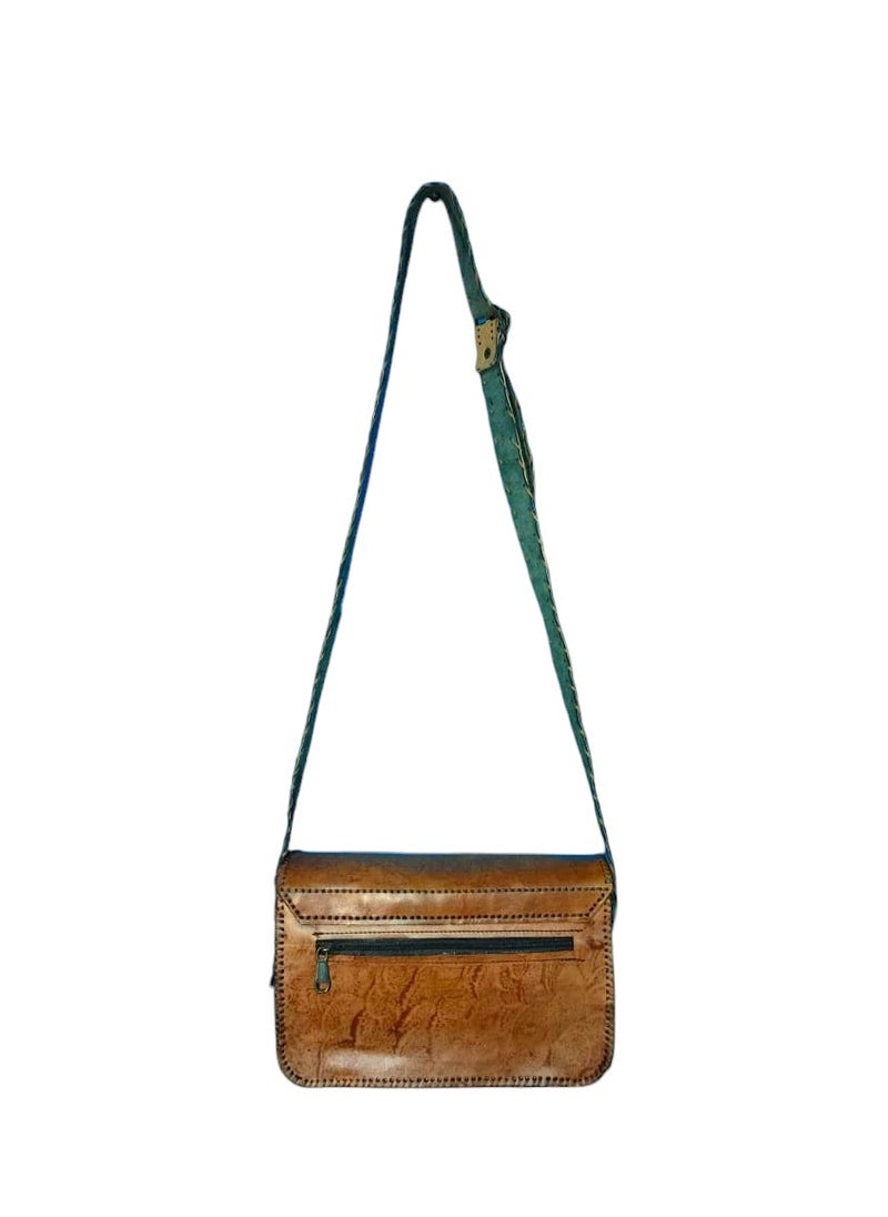 Sheer Fashionable Leather Crossbody Bag  - Image 2