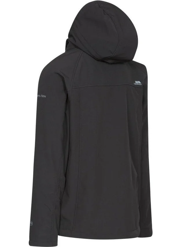 Trespass MAJKSSM20007-BLK Accelerator Iı - Male Softshell Jkt TP75 Men's Softshell Jacket