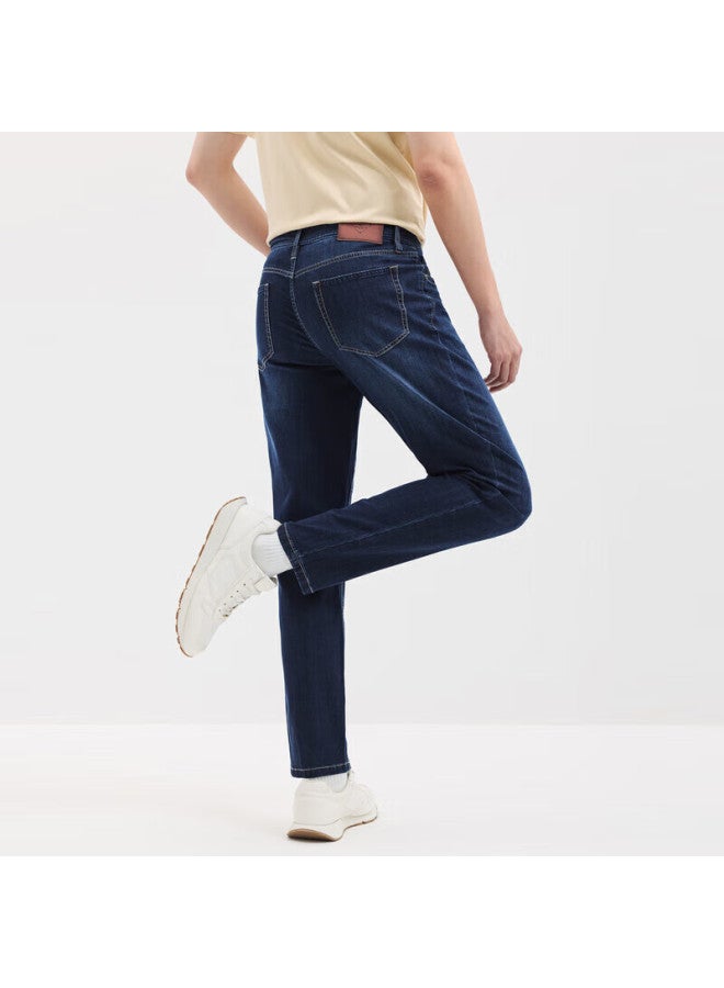 Septwolves Mulberry Silk Stretch Denim Jeans, Autumn Men's Trousers, Comfortable Eco-friendly Casual Pants - Image 2