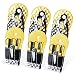 Spove Polka Dot Flip Flop Manicure Sets Manicure Kit Shape Personal Care pack of 6 Yellow - Image 2