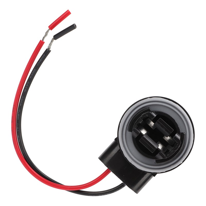 حزمة أسلاك مقبس LED: من نوع ABS تصنيع صناعي ومقاوم للحرارة والتآكل - محول مقبس 3156 خفيف الوزن ومضغوط ومنقول للسيارات والدراجات النارية والسيفن والأجهزة الصناعية - Image 5