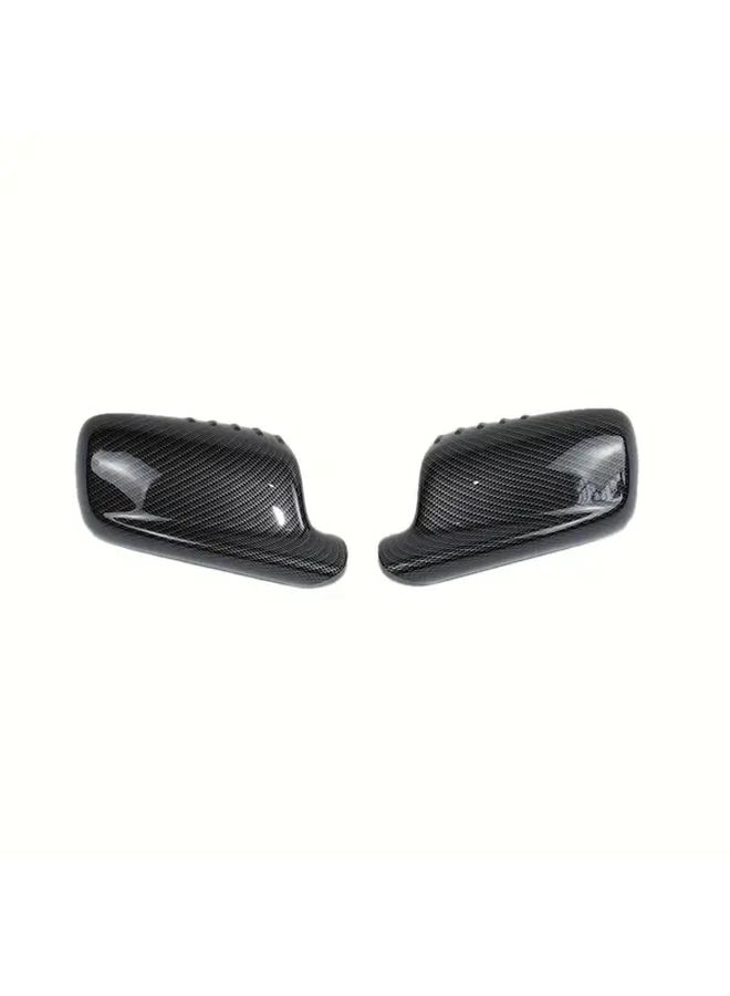 Rearview Mirror Cover Bright Black For BMW 7 Series E66 2002 To 2008 Models - Image 3