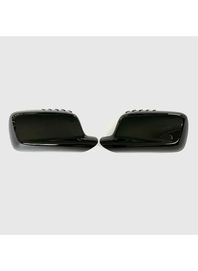 Rearview Mirror Cover Bright Black For BMW 7 Series E66 2002 To 2008 Models - Image 4