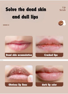 Nicor Coffee lip scrub removes skin and lightens lip lines, moisturizes and cares for tender lipstick and lip care  - Image 2