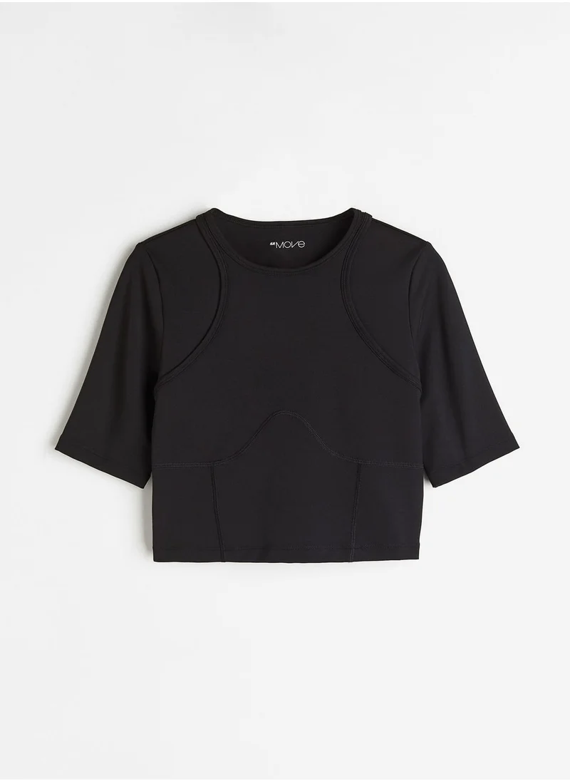 اتش اند ام Round Neck Top