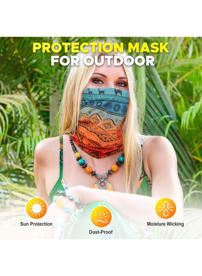 JOEYOUNG Headwear, Bandana, Neck Gaiter Head Wrap Headband Balaclava Magic Scarf - Image 5