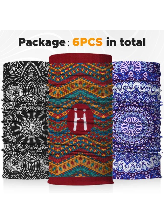 JOEYOUNG Headwear, Bandana, Neck Gaiter Head Wrap Headband Balaclava Magic Scarf - Image 3