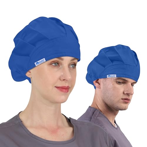 GUOER Hat Bouffant Cap One Size Multi Color (Blue37) - Image 2