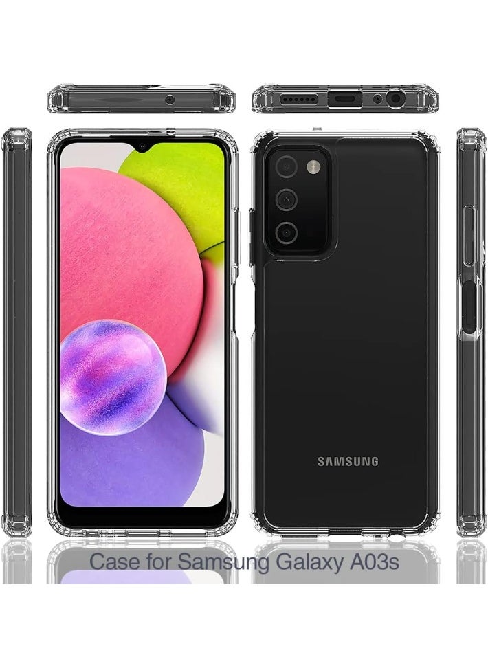 Raxoom Protective Case Cover For Samsung Galaxy A03S Clear - Image 2