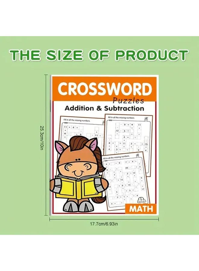 Number Maze And Block Puzzle Workbook For Kids Ages 5 10 STEM Learning Activities - Image 3