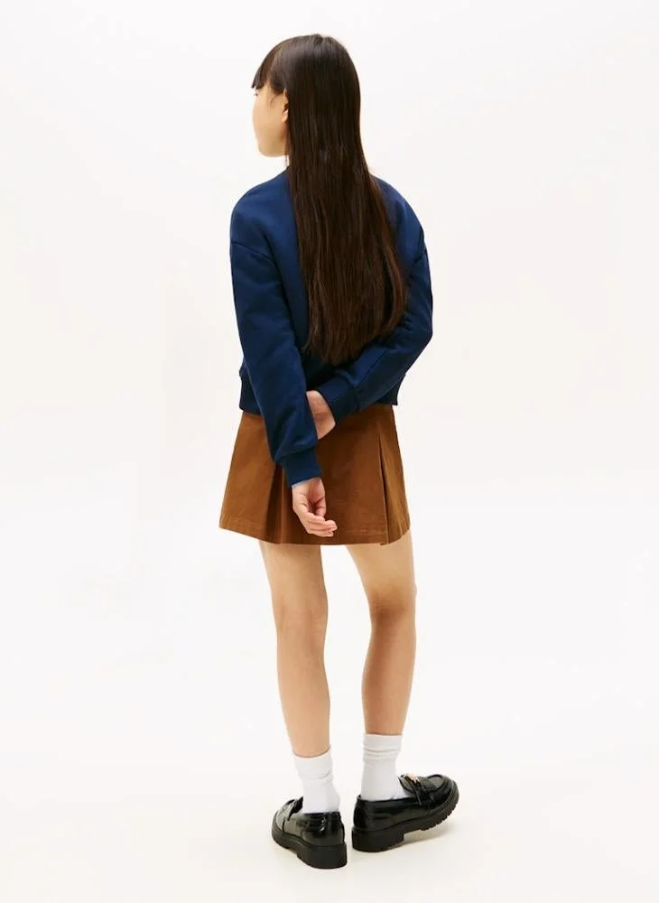 TOMMY HILFIGER Kids Varsity Flock Sweatshirt