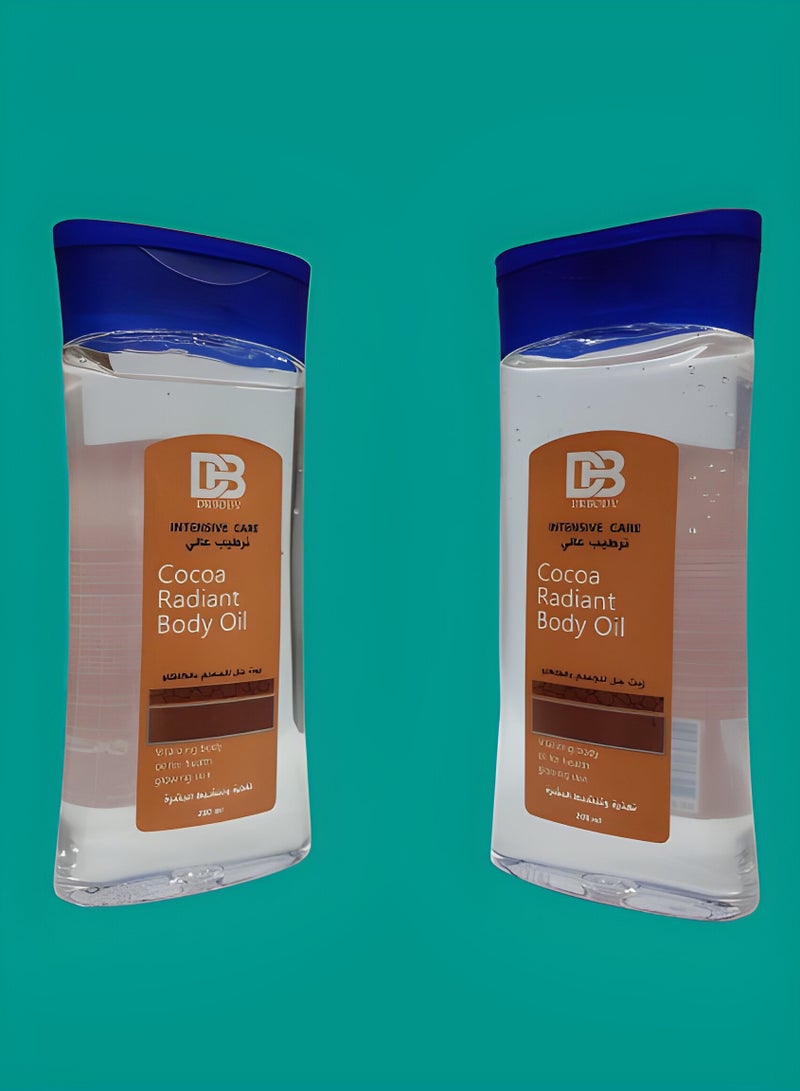 DR.BODY Two Pieces of Thai Cocoa Gel Oil to Moisturize Revitalize and Nourish the Skin of the Body and Increase its Radiance 200 ML - Image 5