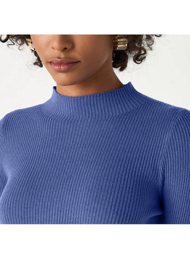 2Xtremz 2Xtremz Ribbed Sweater with Long Sleeves