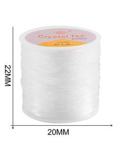Generic Elastic String for Bracelets - Stretch Cord for Bracelets, Beading and DIY Jewelry Making (1.2mm/30M)  - Image 3