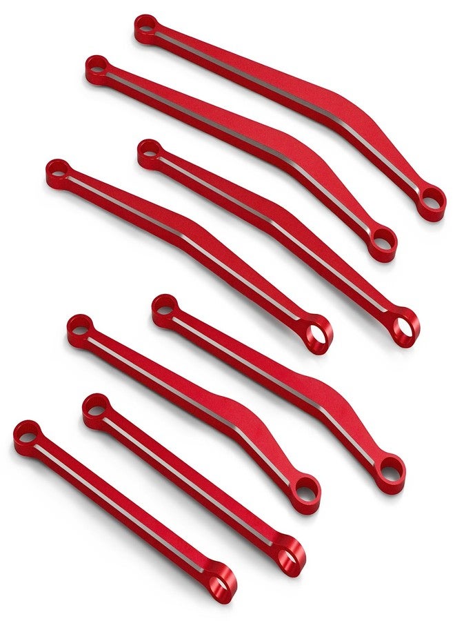 FSDKEDUF Aluminum Clearance Chassis Links for 1/30 Axial SCX30 Upgrade Parts (Red) - Image 5